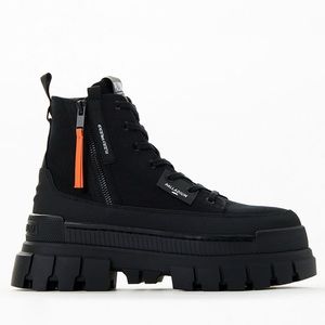 Palladium ‘Revolt Boot Zip TX’ Boots - Black/Black - Size 7